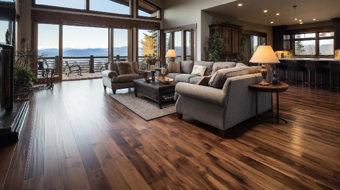Pine Bluffs CO Hardwood Floor refinish